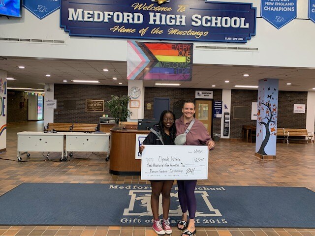 Oprah Nkera 2024 RG Scholarship winner